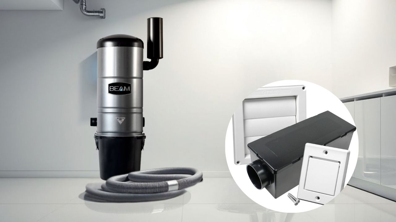 central vacuum exhaust