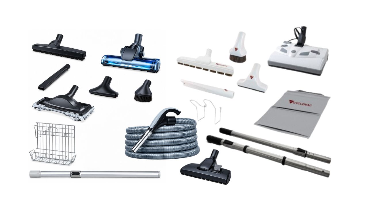 central vacuum installation kit