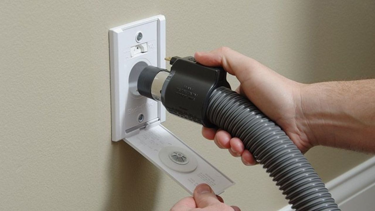 nutone central vacuum wall outlet
