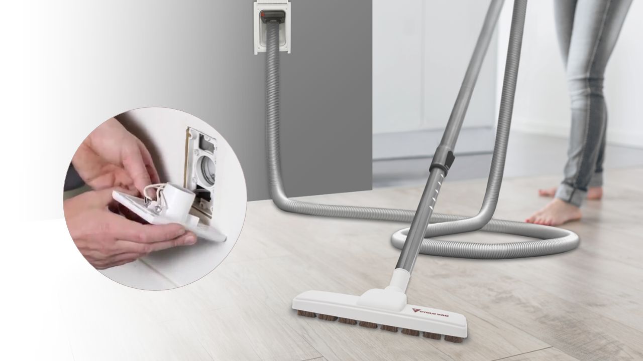 replacing central vac outlet