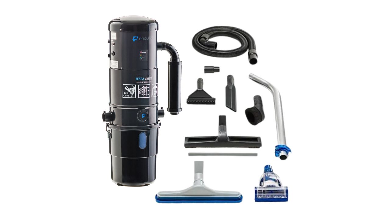 bagless central vacuum
