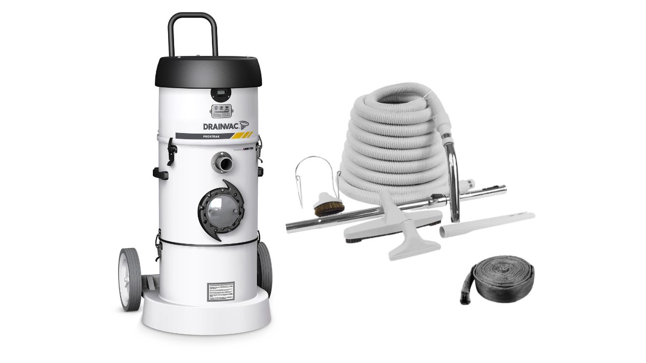 portable central vacuum